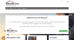 Desktop Screenshot of bosyn.se