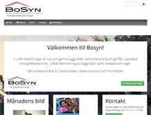 Tablet Screenshot of bosyn.se